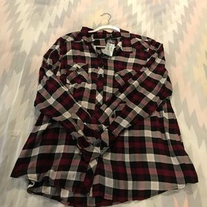 Torrid Plaid Flannel Shirt